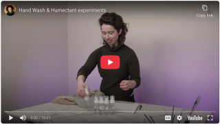 Hand Wash & Humectant experiments