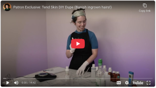Tend Skin DIY Dupe (Banish ingrown hairs!)