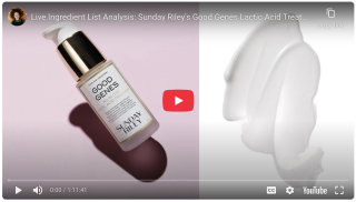 A popular/trendy lactic acid product