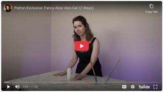 Fancy Aloe Vera Gel (2 Ways)