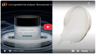 A high-end eye cream