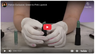 Green-to-Pink Lipstick (2 Ways)
