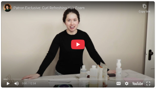Curl Refreshing Hair Foam
