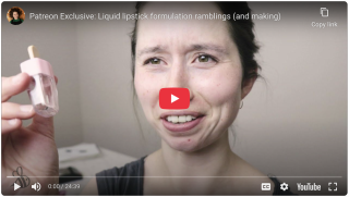 Liquid lipstick formulation ramblings (and making!)