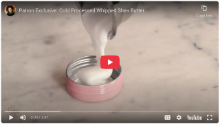 Super Simple Cold Processed Whipped Shea Butter